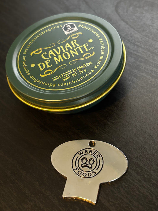 CAVIAR DE MONTE / WEBER APPROVED (EDICION LIMITADA) Disponible solo en MEXICO