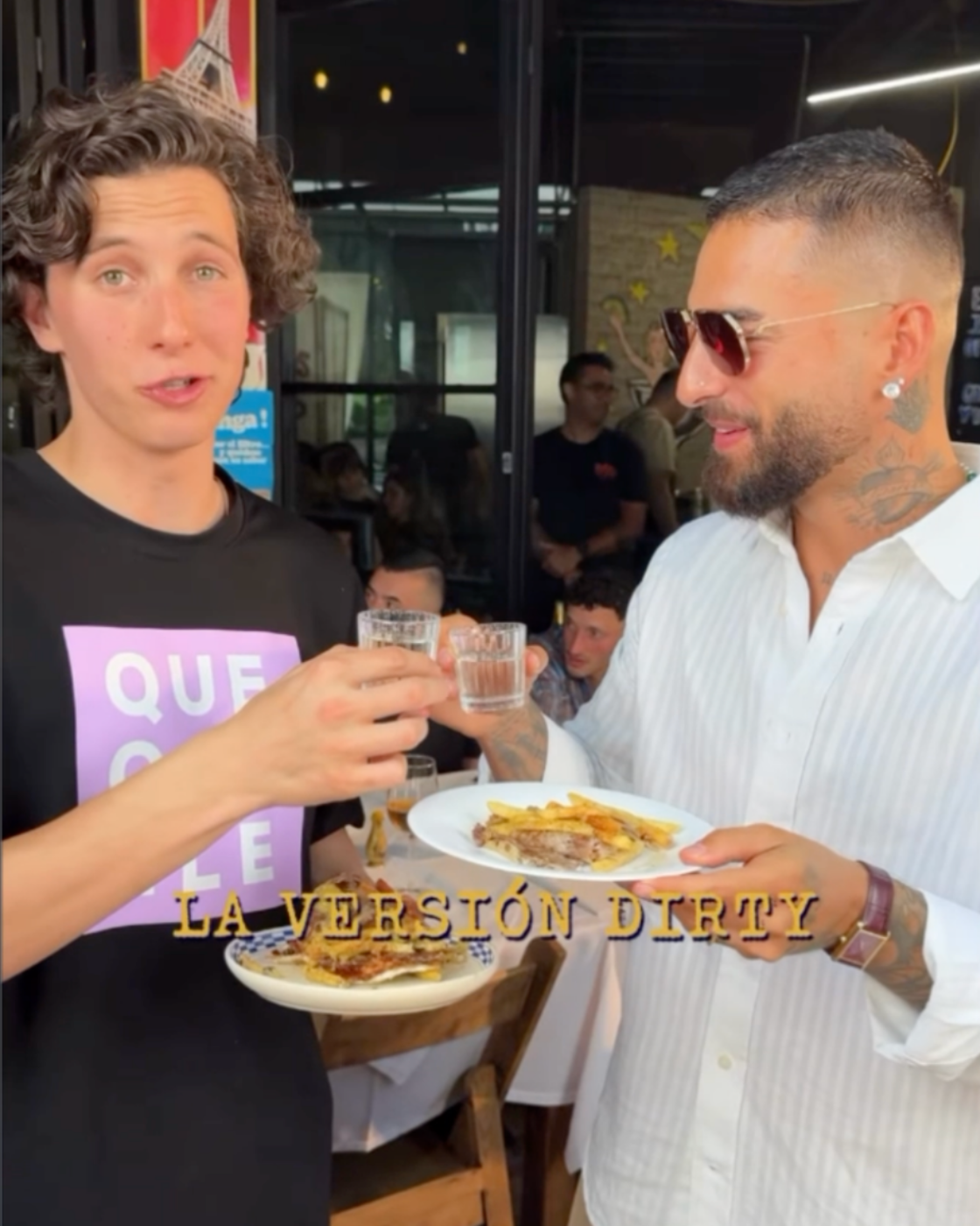 Maluma en Tacos París